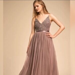 BHLDN Avery Dress Violet 6 new